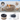 Calming donut cat bed in soft self-warming plush — third view